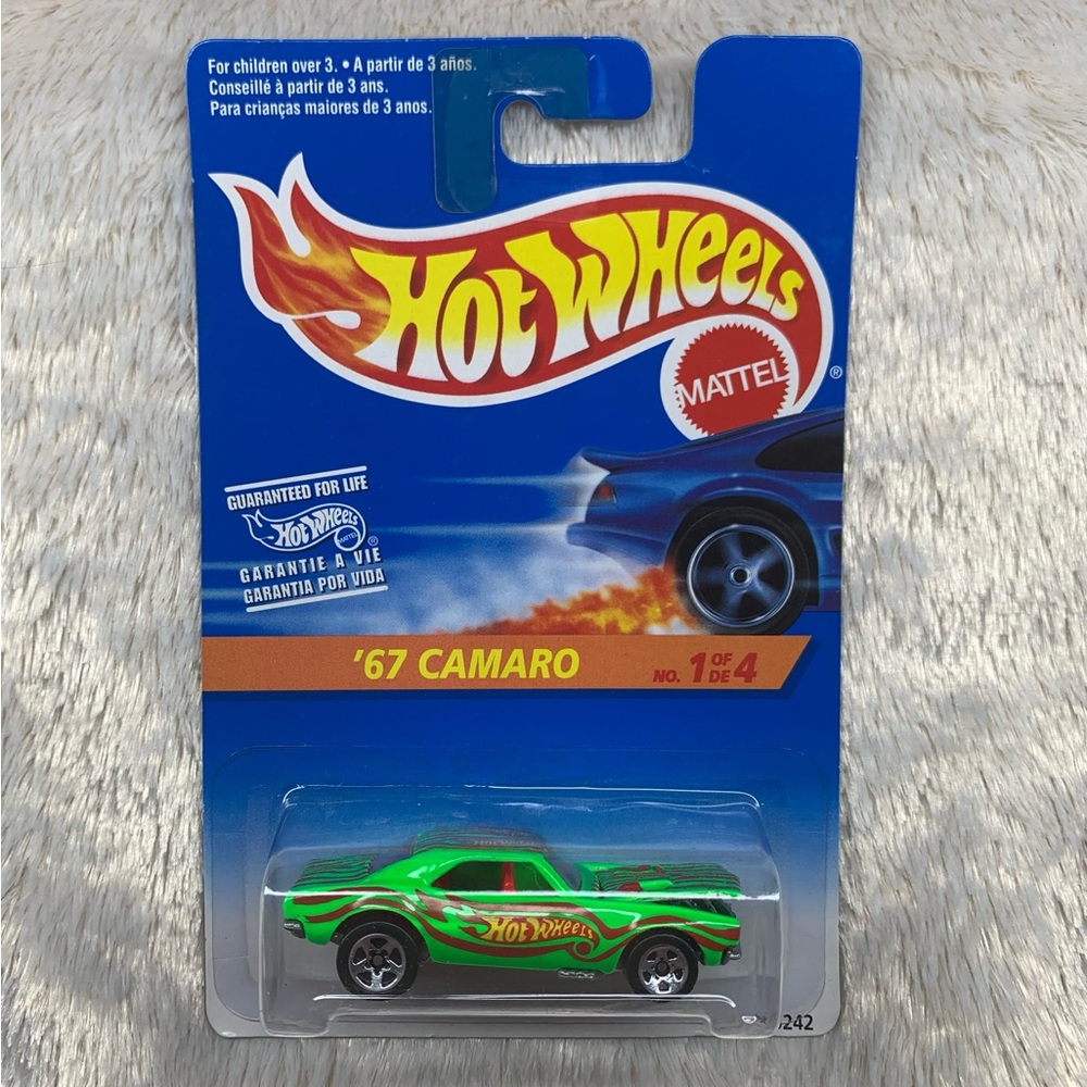 Hot Wheels 67 Camaro (1996) Vintage Collectible (15242)